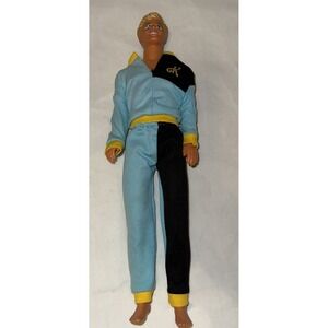 Vintage Mattel 1968 1988 Ken Barbie Doll Molded Hair Dressed Jacket Malaysia